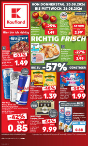 Kaufland Prospekt - Angebote ab 20.08.