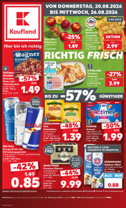 Kaufland Prospekt - Angebote ab 20.08.