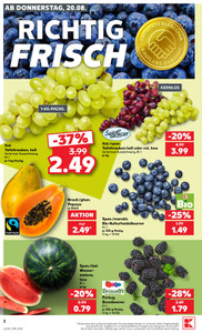Kaufland Prospekt - Angebote ab 20.08. - Seite 2