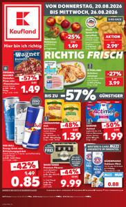 Kaufland Prospekt - Angebote ab 20.08.