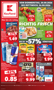 Kaufland Prospekt - Angebote ab 20.08.