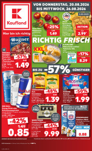 Kaufland Prospekt - Angebote ab 20.08.