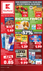 Kaufland Prospekt - Angebote ab 20.08.