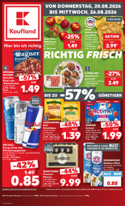 Kaufland Prospekt - Angebote ab 20.08.