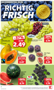 Kaufland Prospekt - Angebote ab 20.08. - Seite 2