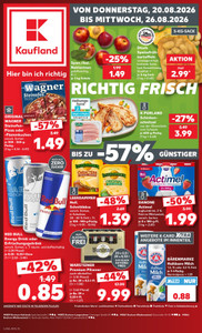 Kaufland Prospekt - Angebote ab 20.08.