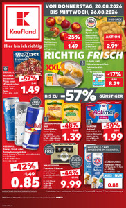 Kaufland Prospekt - Angebote ab 20.08.
