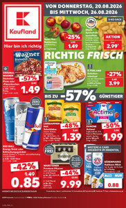 Kaufland Prospekt - Angebote ab 20.08.