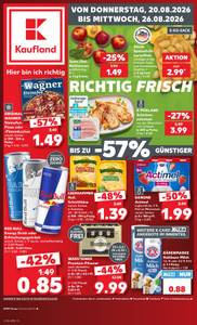 Kaufland Prospekt - Angebote ab 20.08.