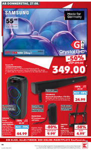Kaufland Prospekt - Mo-Mi Angebote ab 24.08.
