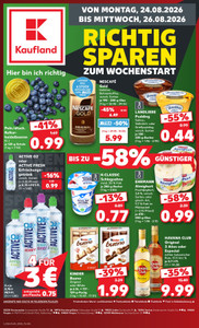 Kaufland Prospekt - Mo-Mi Angebote ab 24.08.