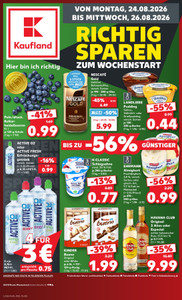 Kaufland Prospekt - Mo-Mi Angebote ab 24.08.