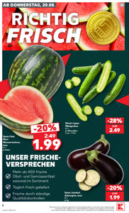 Kaufland Prospekt - Hyper Angebote ab 20.08. - Seite 2