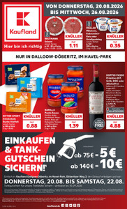 Kaufland Prospekt - Hyper Angebote ab 20.08.