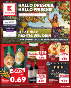 Kaufland Prospekt - Angebote ab 27.08.