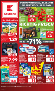 Kaufland Prospekt - Angebote ab 27.08.
