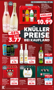 Kaufland Prospekt - Angebote ab 27.08.