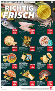 Kaufland Prospekt - Angebote ab 27.08.