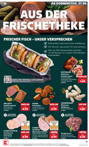 Kaufland Prospekt - Angebote ab 27.08.