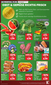 Kaufland Prospekt - Mo-Mi Angebote ab 31.08.