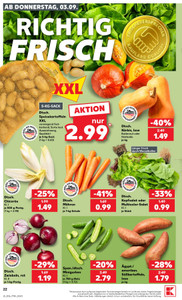 Kaufland Prospekt - Mo-Mi Angebote ab 31.08.
