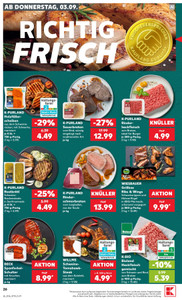 Kaufland Prospekt - Mo-Mi Angebote ab 31.08.