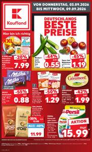 Kaufland Prospekt - Angebote ab 03.09.
