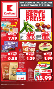 Kaufland Prospekt - Angebote ab 03.09.