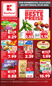 Kaufland Prospekt - Angebote ab 03.09.