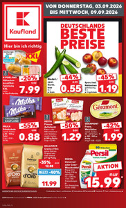 Kaufland Prospekt - Angebote ab 03.09.