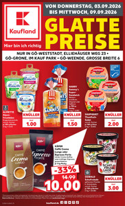 Kaufland Prospekt - Hyper Angebote ab 03.09.