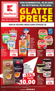 Kaufland Prospekt - Hyper Angebote ab 03.09.