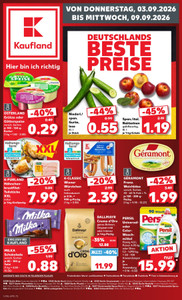 Kaufland Prospekt - Angebote ab 03.09.