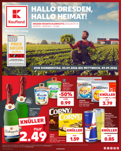 Kaufland Prospekt - Angebote ab 03.09. - Seite 1