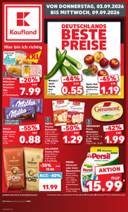 Kaufland Prospekt - Angebote ab 03.09.