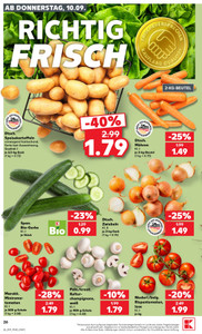 Kaufland Prospekt - Mo-Mi Angebote ab 07.09.