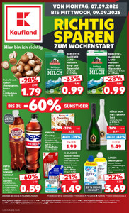 Kaufland Prospekt - Mo-Mi Angebote ab 07.09.