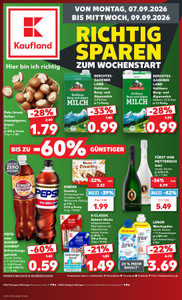 Kaufland Prospekt - Mo-Mi Angebote ab 07.09.
