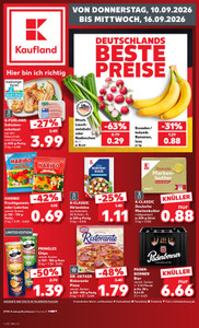 Kaufland Prospekt - Angebote ab 10.09.