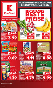 Kaufland Prospekt - Angebote ab 10.09.