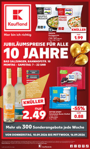 Kaufland Prospekt - Angebote ab 10.09.