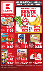 Kaufland Prospekt - Angebote ab 10.09.