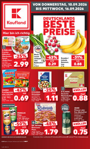 Kaufland Prospekt - Angebote ab 10.09.