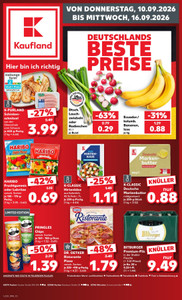 Kaufland Prospekt - Angebote ab 10.09.
