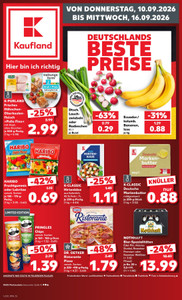 Kaufland Prospekt - Angebote ab 10.09.