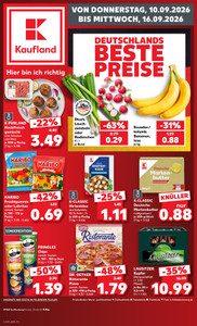 Kaufland Prospekt - Angebote ab 10.09.