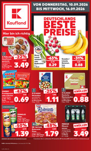 Kaufland Prospekt - Angebote ab 10.09.