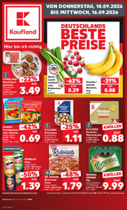 Kaufland Prospekt - Angebote ab 10.09.
