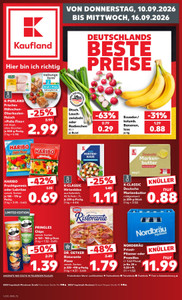 Kaufland Prospekt - Angebote ab 10.09.
