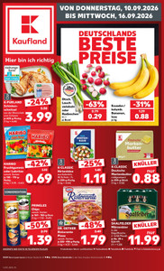 Kaufland Prospekt - Angebote ab 10.09.